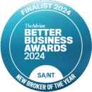 New Broker of the Year 2024 Award Finalist - Better Business Awards